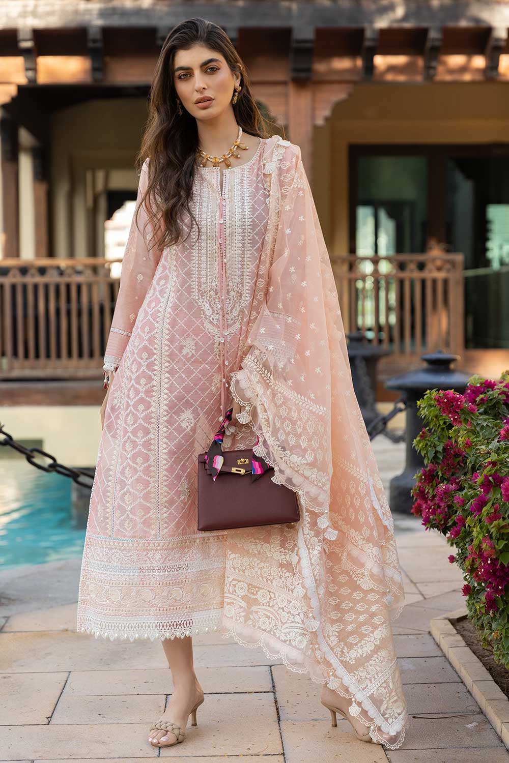 Picture of Sobia Nazir - Design 1A Luxury Lawn Collection - Available at Raja Sahib