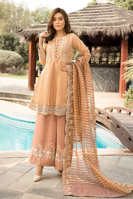 Picture of Ellena - 3-PC Stitched Khaadi Net Suit - Available at Raja Sahib