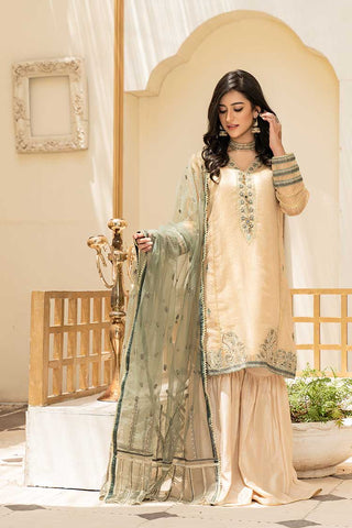 Embroidered Organza 3-PC Suit