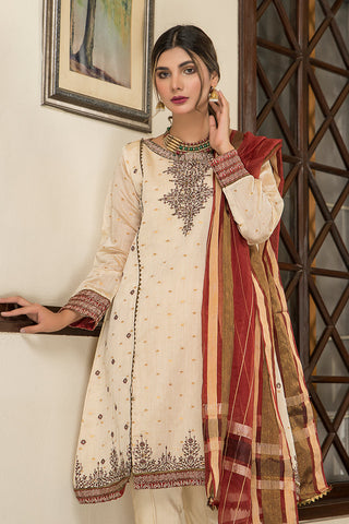 Fancy Embroidered Jacquard 3-PC Suit