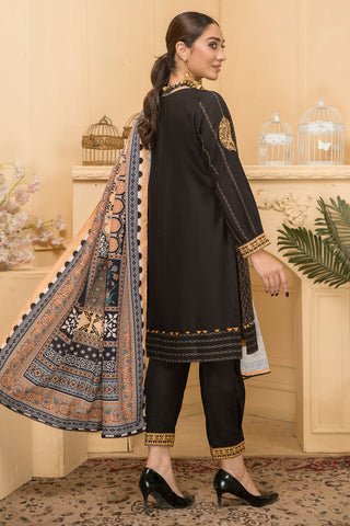 Embroidered Khaddar 3-PC Suit