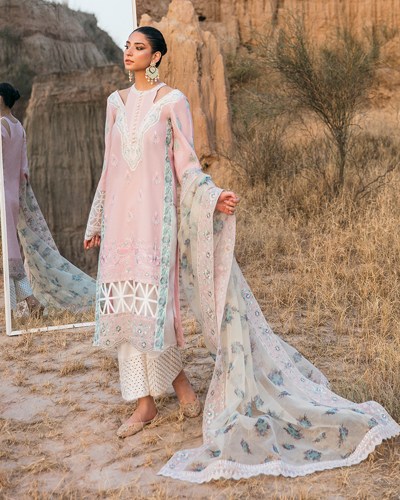 Picture of Maria Osama Khan Noori-010 Pariwash Premium Lawn Collection 2022 - Available at Raja Sahib