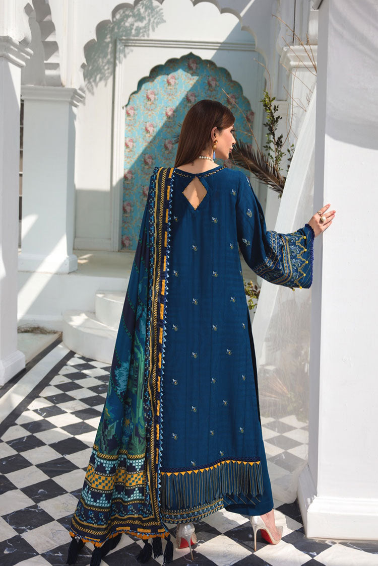 Picture of Ellena - 3-PC Musavir Embroidered Khaddar Collection - Available at Raja Sahib