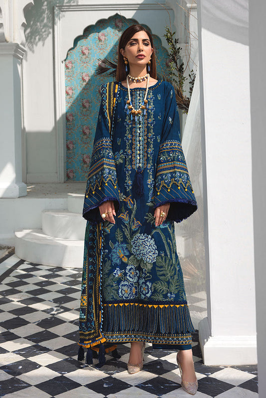 Picture of Ellena - 3-PC Musavir Embroidered Khaddar Collection - Available at Raja Sahib