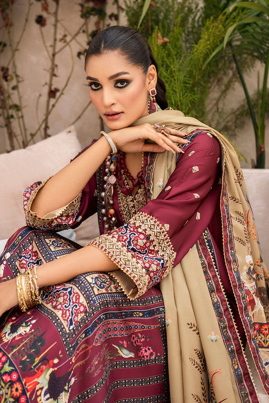 Picture of Hemstitch - Unstitched Silk Edition '23 - Asha - Available at Raja Sahib