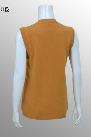 Ladies Woolen Sweater Art-1054 Mustard