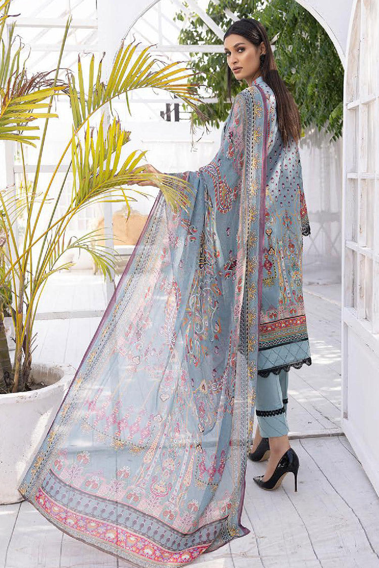 Picture of Lala - LP 073 Ocherous Magnifique Embroidered Lawn Collection - Available at Raja Sahib