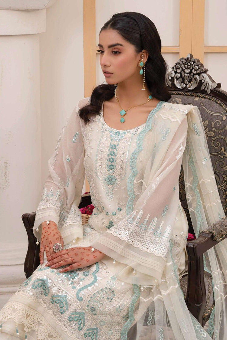 Picture of Azu - AZU 01 Embroidered Chiffon Collection - Available at Raja Sahib