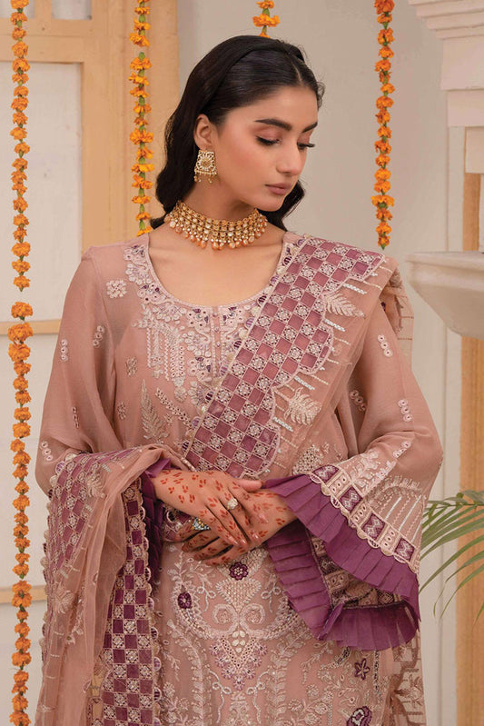 Picture of Azu - AZU 03 Embroidered Chiffon Collection - Available at Raja Sahib