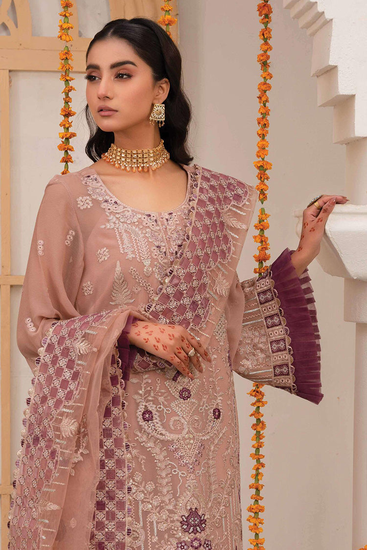 Picture of Azu - AZU 03 Embroidered Chiffon Collection - Available at Raja Sahib