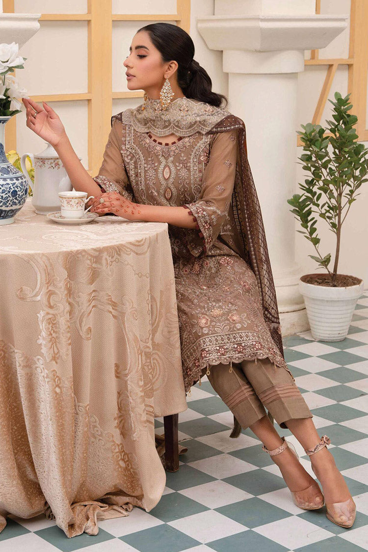 Picture of Azu - AZU 05 Embroidered Chiffon Collection - Available at Raja Sahib