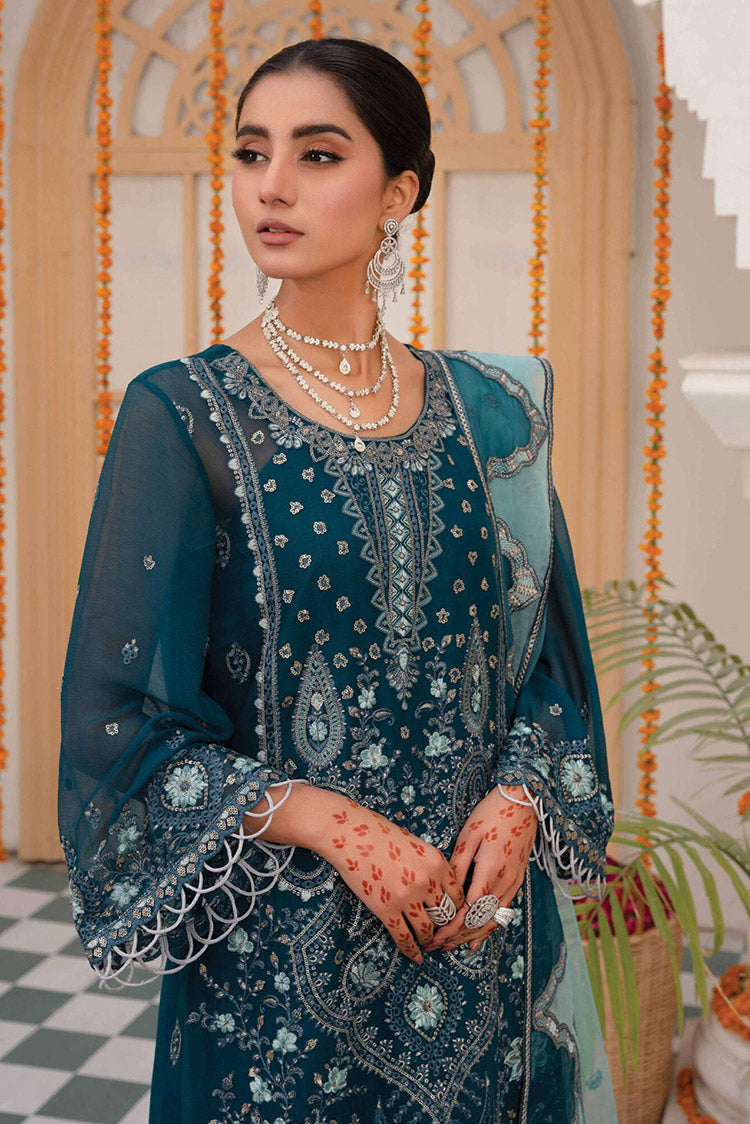 Picture of Azu - AZU 08 Embroidered Chiffon Collection - Available at Raja Sahib