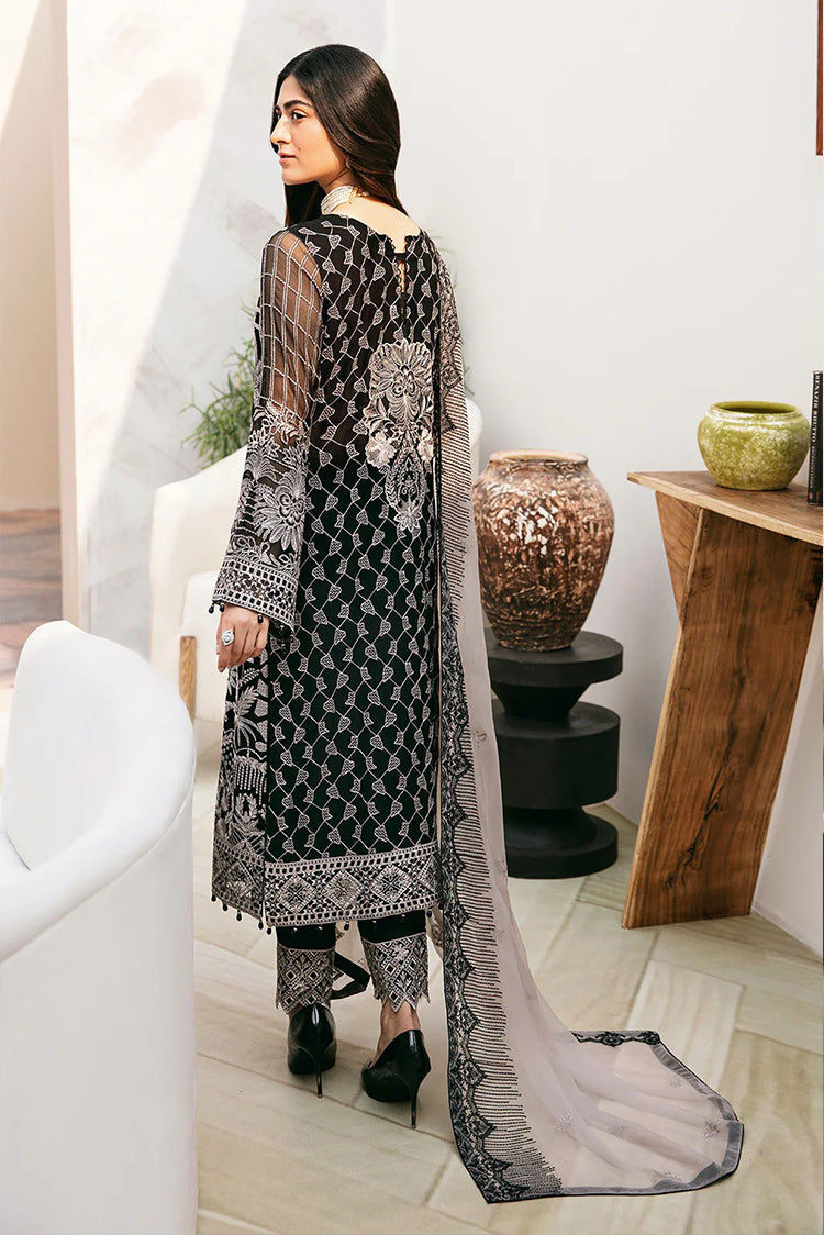 Picture of Ramsha - A 807 Chevron Embroidered Chiffon Collection Vol 8 - Available at Raja Sahib