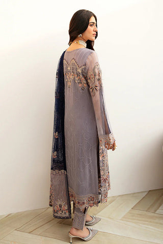 Picture of Ramsha - A 809 Chevron Embroidered Chiffon Collection Vol 8 - Available at Raja Sahib