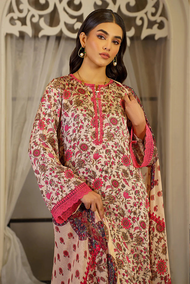 Picture of Zarif - ZSP 04 GLORIA Printed Silk Collection - Available at Raja Sahib