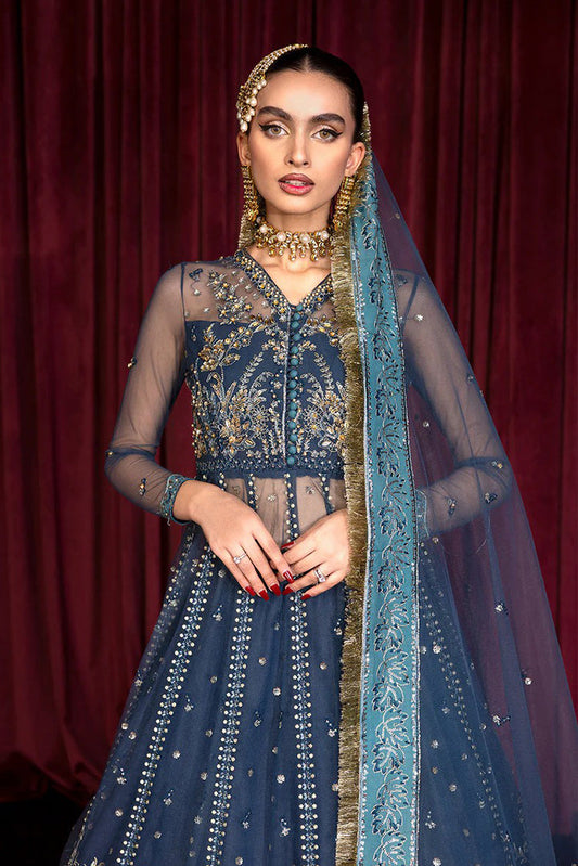 Picture of Zarposh - 02 AZRIA Lamhay Wedding Formals - Available at Raja Sahib