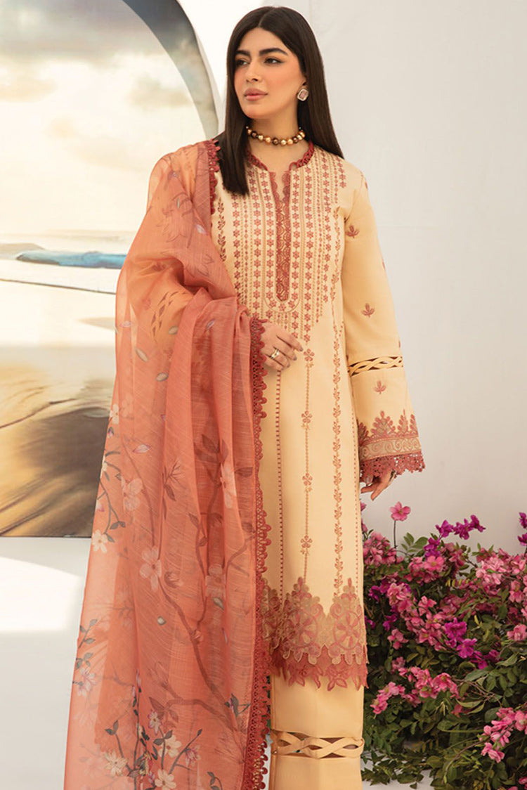 Picture of Rang Rasiya - D7 Hazel Florence Summer Edit Collection - Available at Raja Sahib