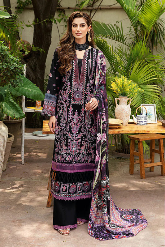 Picture of Ramsha - Y 806 Riwayat Embroidered Lawn Collection Vol 1 - Available at Raja Sahib