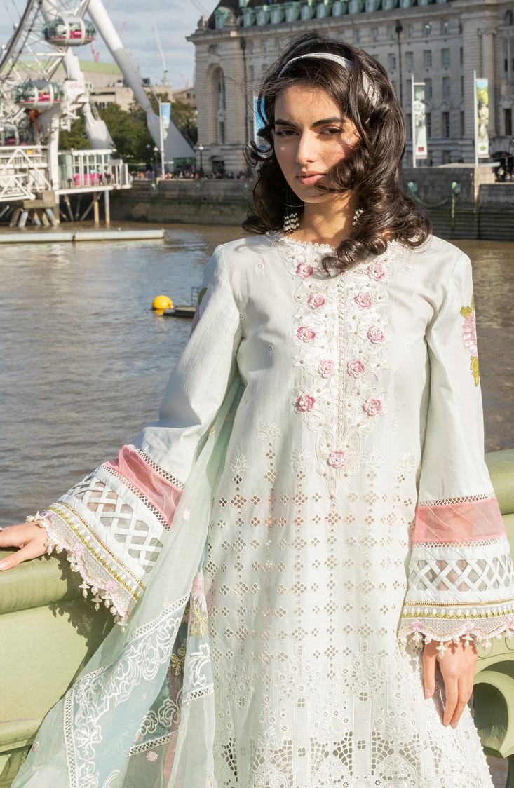 Picture of Meem - Design 09 Luxury Eid Lawn Collection - Available at Raja Sahib