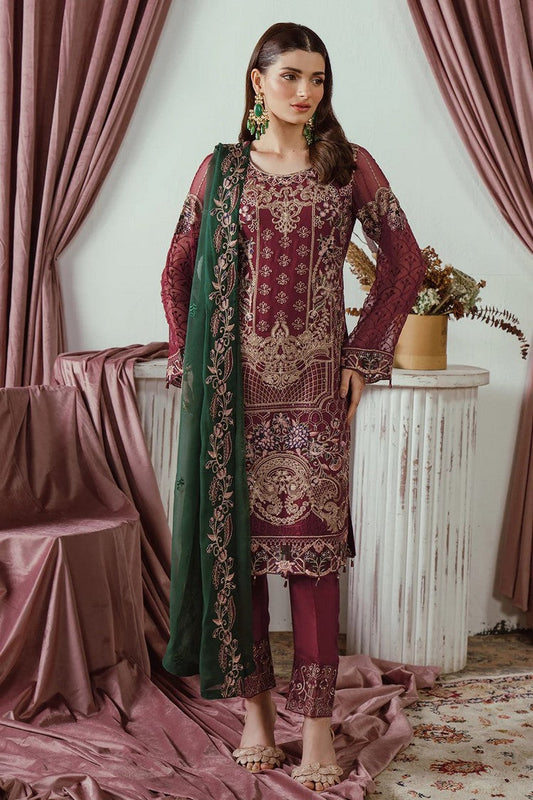 Picture of Ramsha - F 2501 Embroidered Chiffon Collection Vol 25 - Available at Raja Sahib