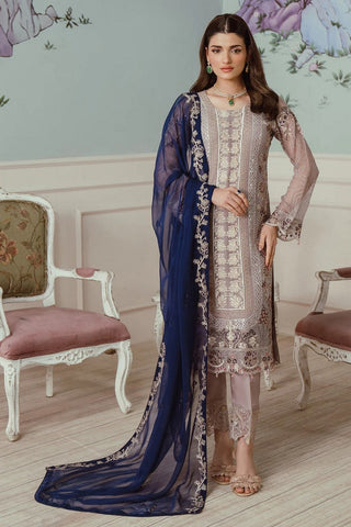 F 2503 Embroidered Chiffon Collection Vol 25