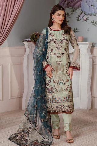 F 2507 Embroidered Chiffon Collection Vol 25