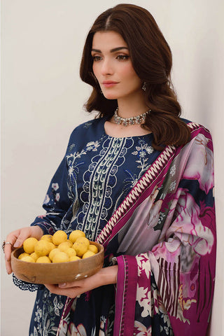 L 1001 Mashaal Embroidered Lawn Collection Vol 10