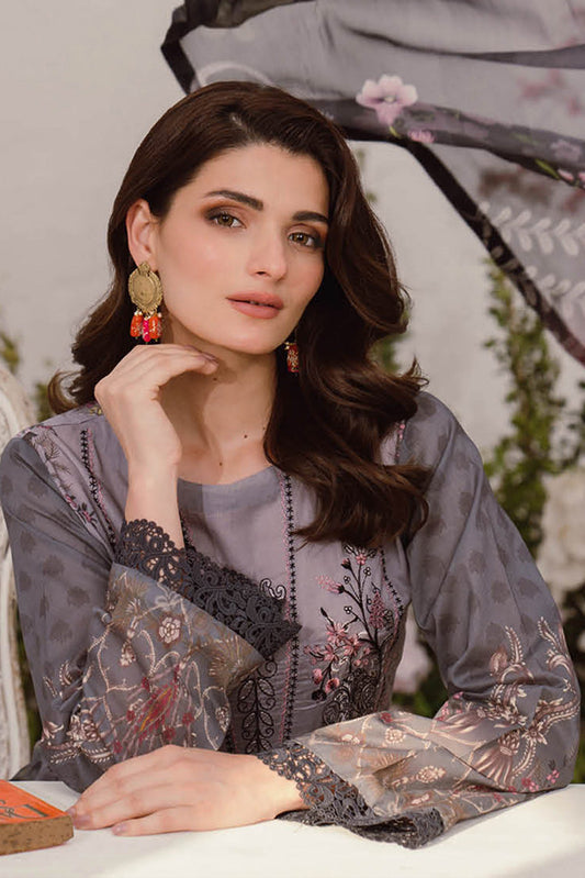 Picture of Ramsha - L 1002 Mashaal Embroidered Lawn Collection Vol 10 - Available at Raja Sahib