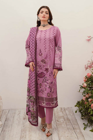L 1003 Mashaal Embroidered Lawn Collection Vol 10