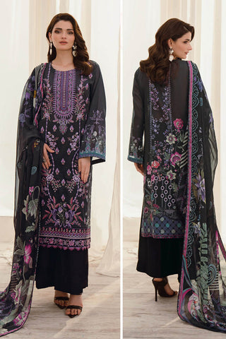 L 1004 Mashaal Embroidered Lawn Collection Vol 10