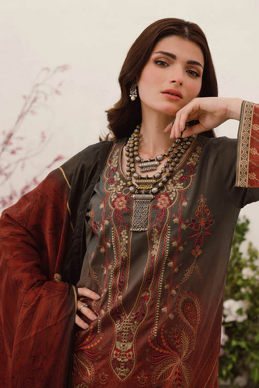 Picture of Ramsha - L 1007 Mashaal Embroidered Lawn Collection Vol 10 - Available at Raja Sahib