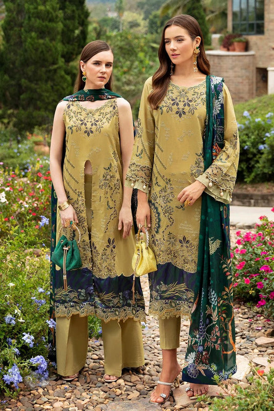 Picture of Ramsha - Z 804 Andaaz Embroidered Lawn Collection Vol 8 - Available at Raja Sahib