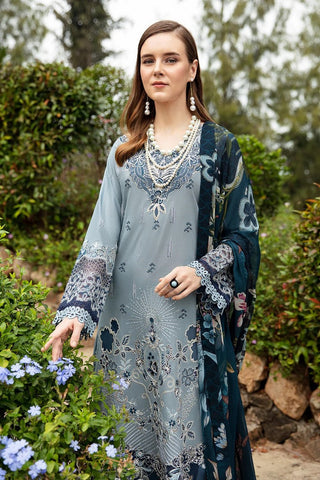 Z 809 Andaaz Embroidered Lawn Collection Vol 8