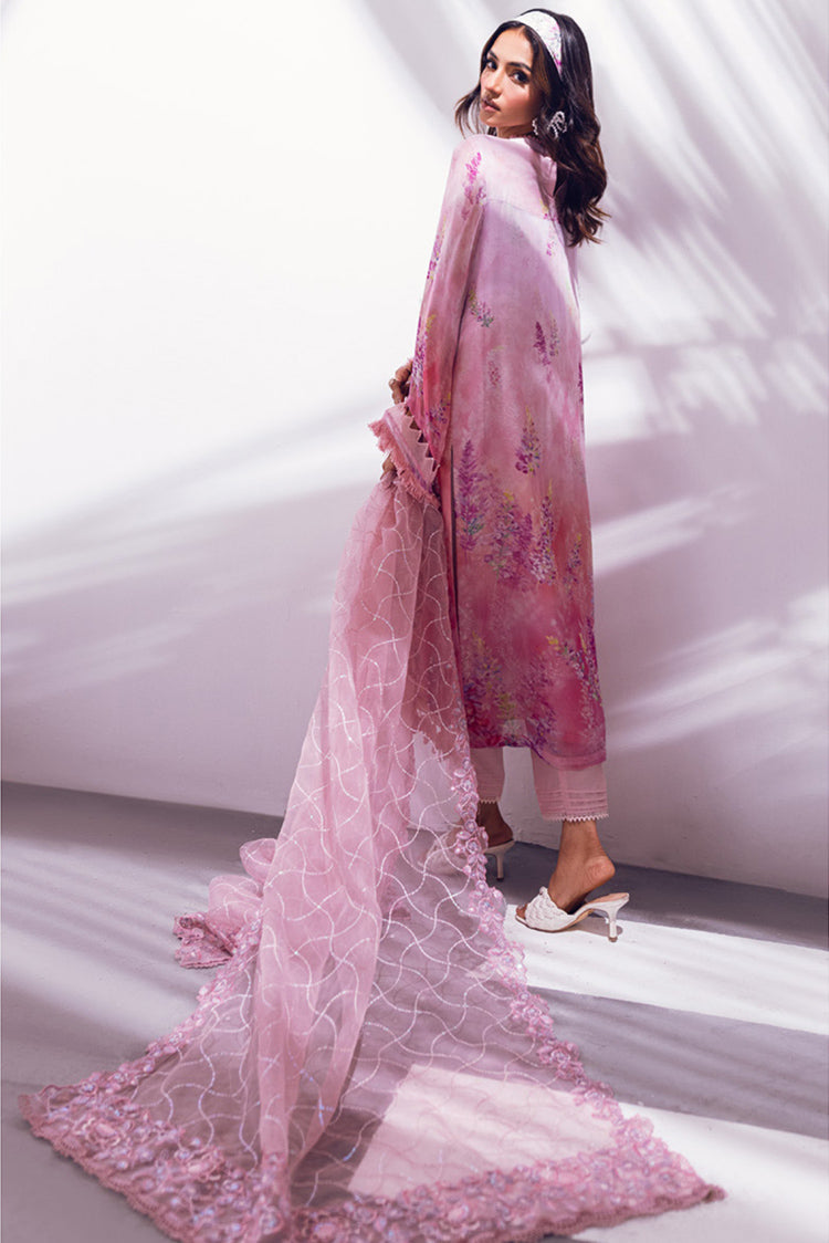 Picture of Nureh - NU2 134 Bombshell Ballerina Embroidered & Embellished Chiffon Collection - Available at Raja Sahib