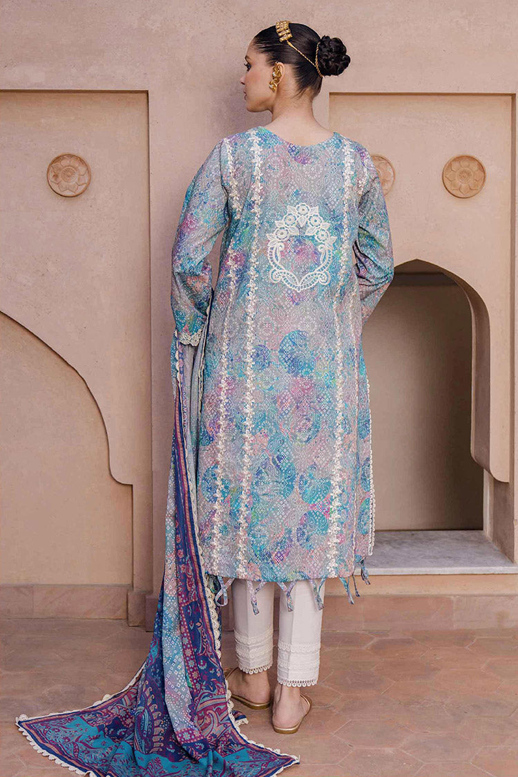 Picture of Aabyaan - AS 12 MEERAK Shezlin Chikankari Prints - Available at Raja Sahib