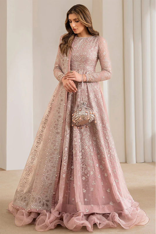 Picture of Jazmin - EMBROIDERED CHIFFON UC 3024 Luxury Embroidered Wedding Formals Edit - Available at Raja Sahib