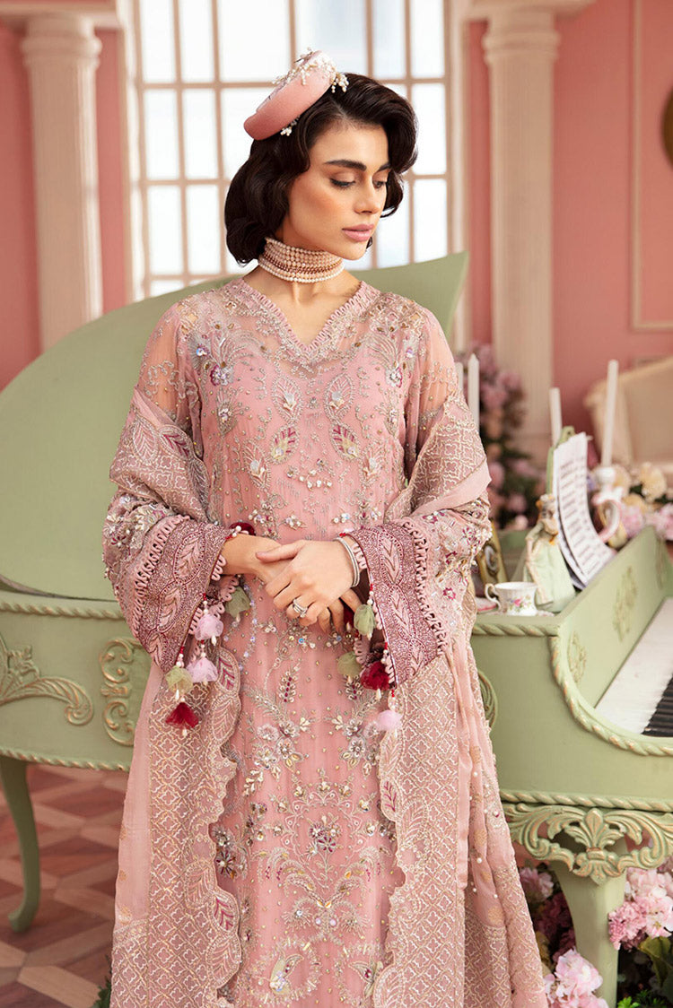 Picture of Nureh - NL 58 CAROLINE The Secret Garden Love Story Embroidered Wedding Collection - Available at Raja Sahib