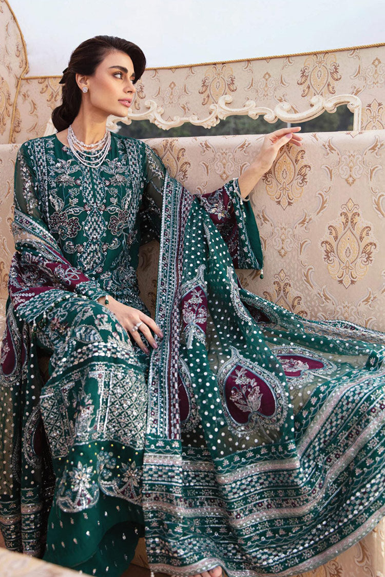 Picture of Nureh - NL 63 VICTORIA The Secret Garden Love Story Embroidered Wedding Collection - Available at Raja Sahib