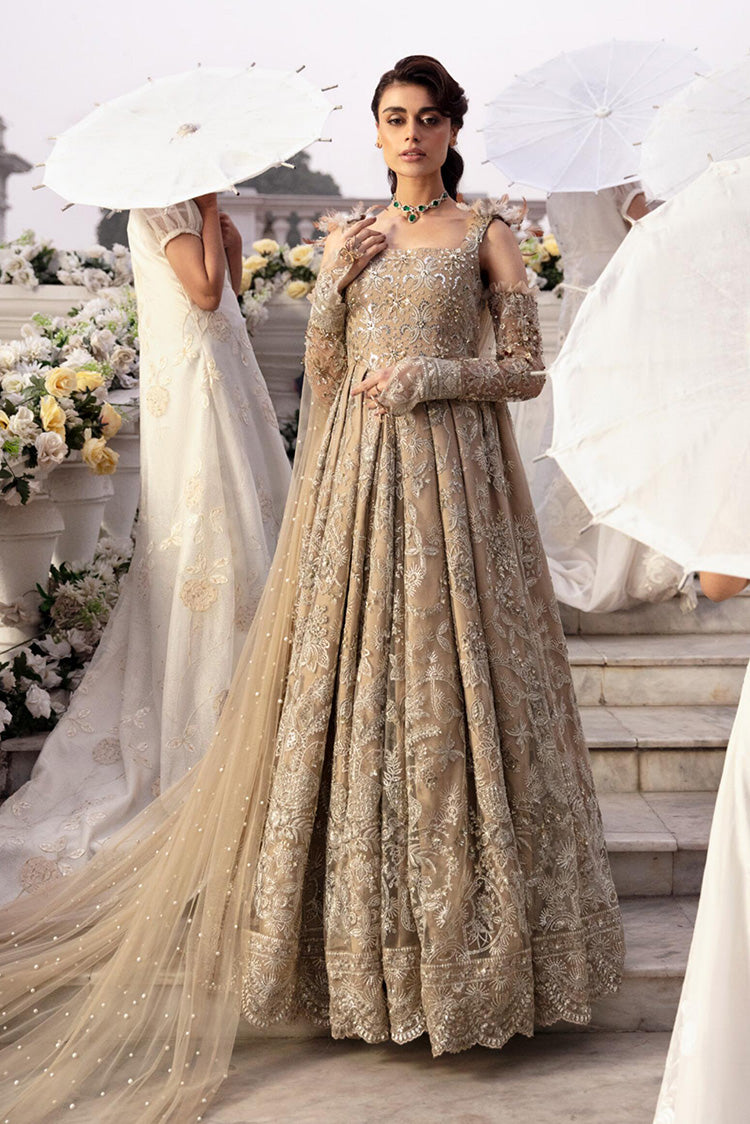 Picture of Nureh - NL 65 CLARA The Secret Garden Love Story Embroidered Wedding Collection - Available at Raja Sahib