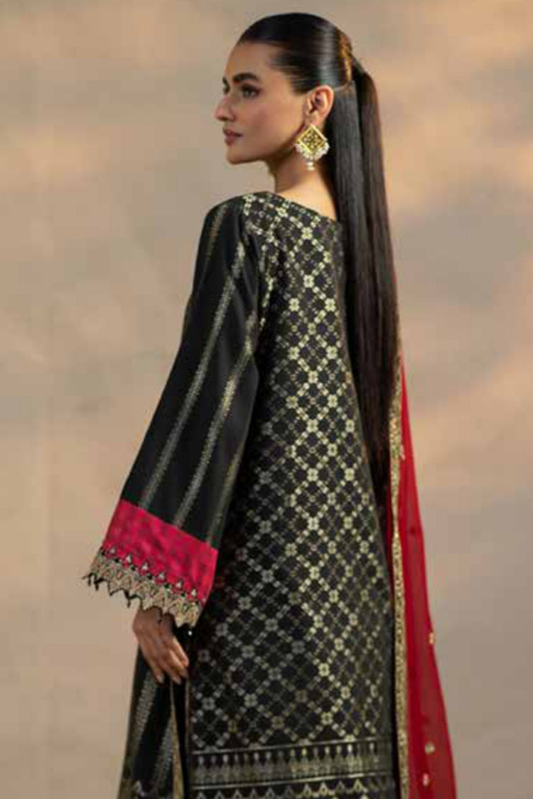 Picture of Charizma - CJ4 01 Embroidered Cambric Jacquard Collection Vol 1 - Available at Raja Sahib