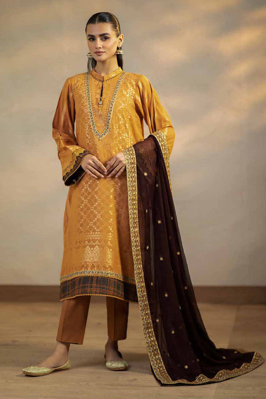 Picture of Charizma - CJ4 02 Embroidered Cambric Jacquard Collection Vol 1 - Available at Raja Sahib