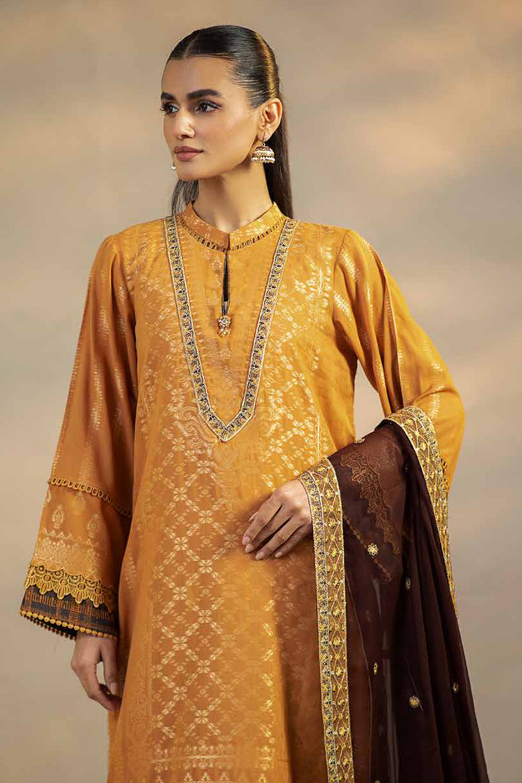 Picture of Charizma - CJ4 02 Embroidered Cambric Jacquard Collection Vol 1 - Available at Raja Sahib