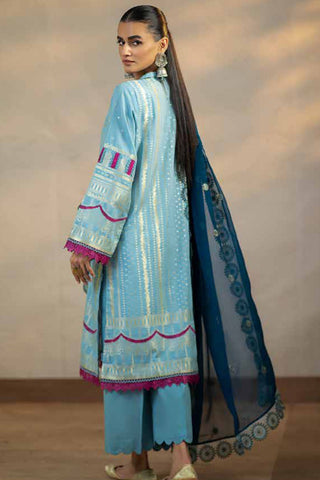 Picture of Charizma - CJ4 07 Embroidered Cambric Jacquard Collection Vol 1 - Available at Raja Sahib