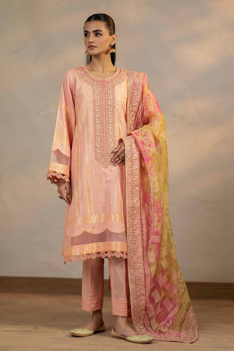 Picture of Charizma - CJ4 08 Embroidered Cambric Jacquard Collection Vol 1 - Available at Raja Sahib