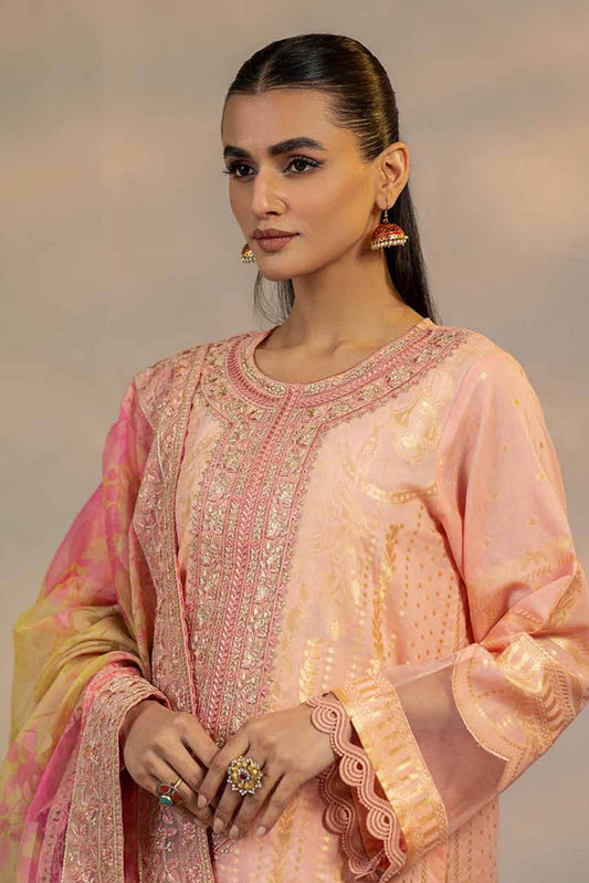 Picture of Charizma - CJ4 08 Embroidered Cambric Jacquard Collection Vol 1 - Available at Raja Sahib