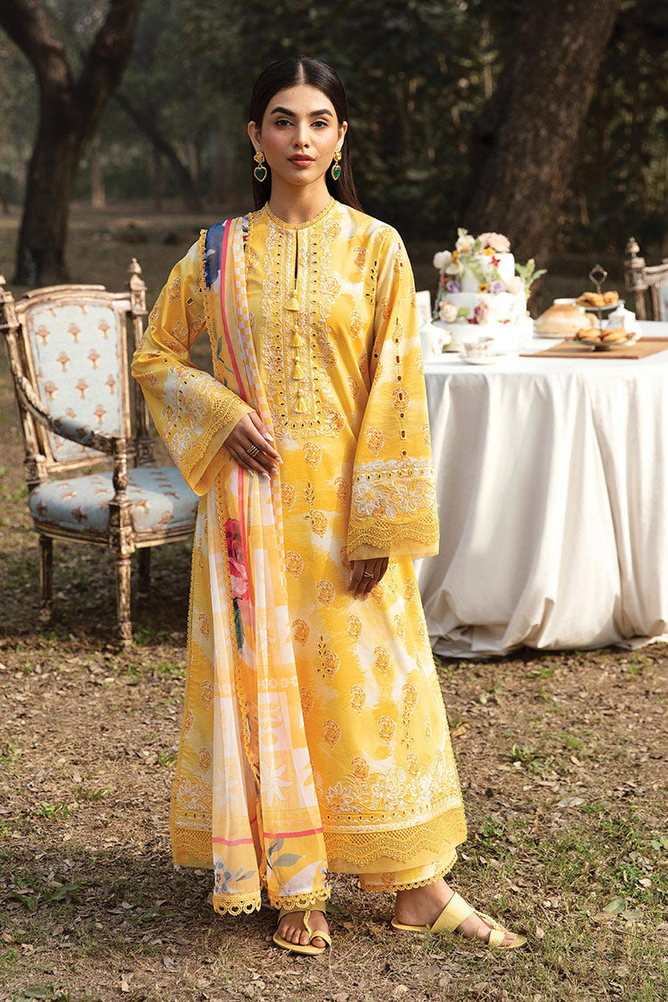 Picture of Ayzel - AZL V1 10 Daffodil Summer Dream Embroidered Lawn Collection Vol 1 - Available at Raja Sahib