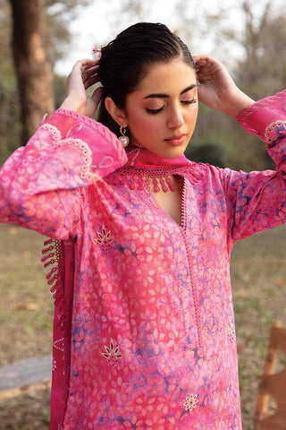 AZL V1 01 Sweet Pea Summer Dream Embroidered Lawn Collection Vol 1