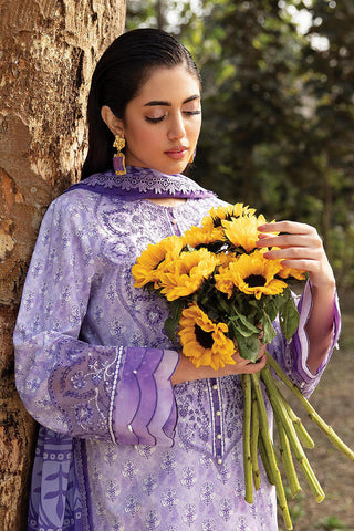 AZL V1 07 Freesia Summer Dream Embroidered Lawn Collection Vol 1