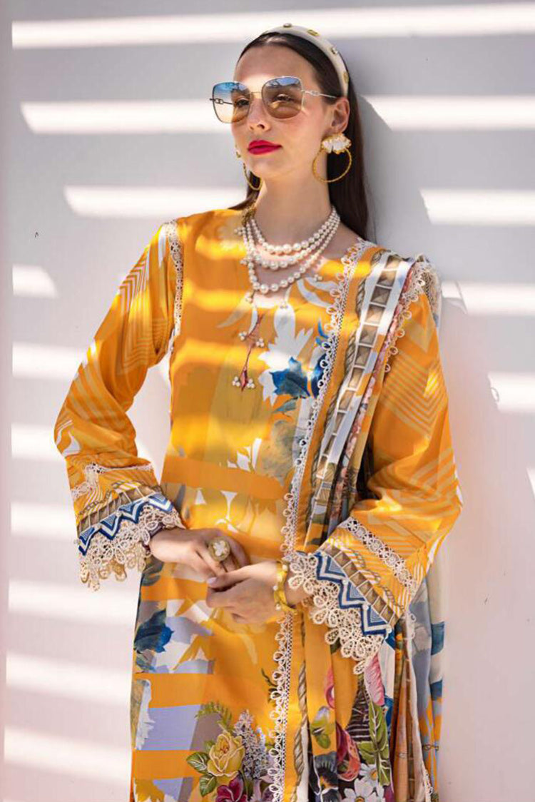 Picture of Elaf - EOP 01A Sedona Prints Printed Lawn Collection - Available at Raja Sahib