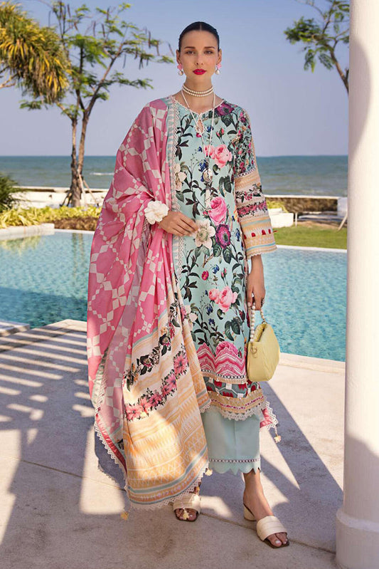 Picture of Elaf - EOP 06B Freya Prints Printed Lawn Collection - Available at Raja Sahib